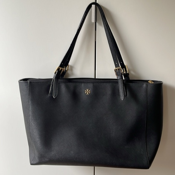 Tory Burch Bags Euc Tory Burch York Small Buckle Leather Tote